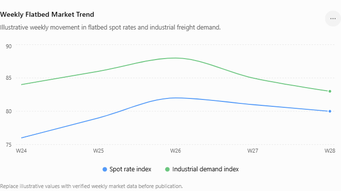 Weekly Flatbed Market Trend